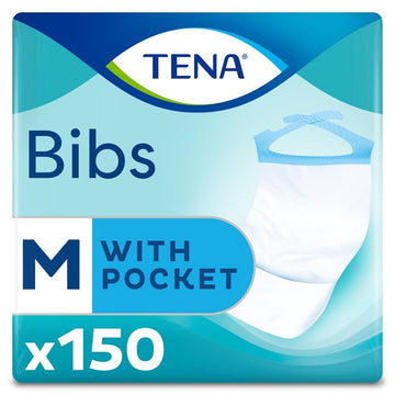 TENA Bibs Babero Adulto Desechable Talla M 150uds