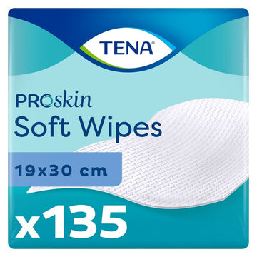 TENA ProSkin Toallitas Secas 135uds