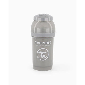 Twistshake Biberón Anticólico Gris 180ml
