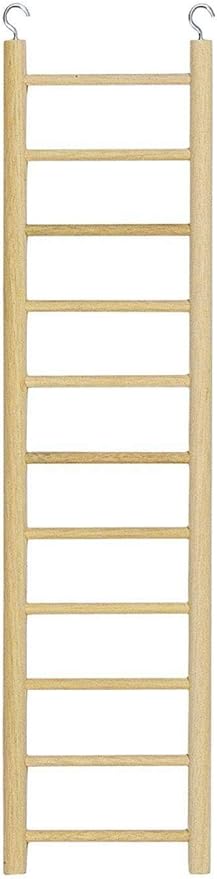 Ferplast Escalera Madera Negro/Blanco 1 ud