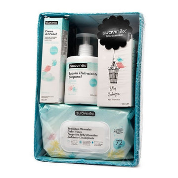 Suavinex Canastilla Cosmética Recién Nacido Azul