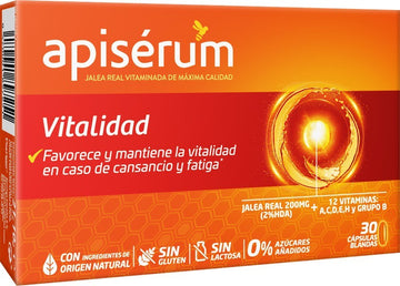 Apisérum Vitalidad 30 cápsulas