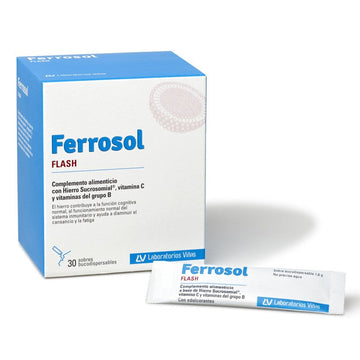 Laboratorios Viñas Ferrosol Flash 30 Sobres
