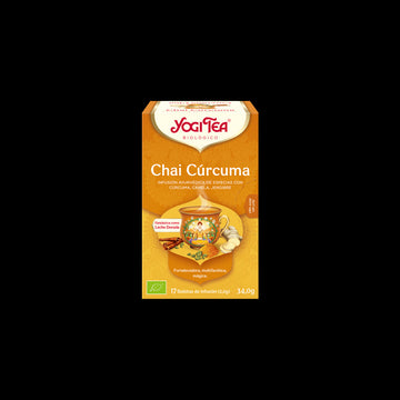 Yogi Tea Chai Cúrcuma Infusión en Bolsitas 17 uds
