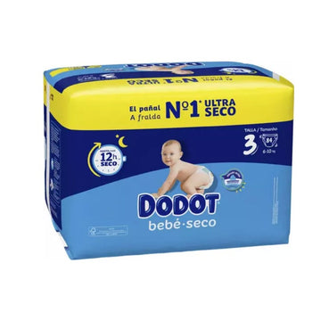 Dodot Bebé Seco Jumbo Pack Talla 3- 84 uds