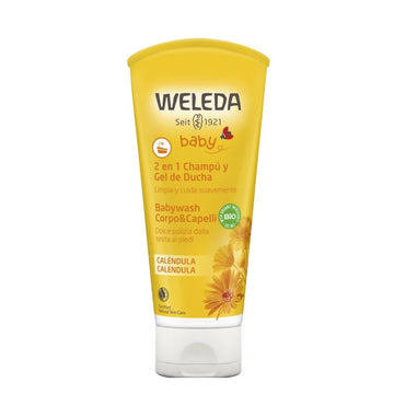 WELEDA Champú y Gel de Ducha 2 en 1 de Caléndula Bebé 200ml