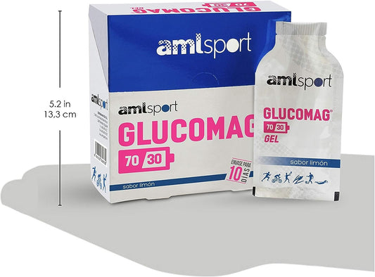 Amlsport Glucomag 70/10 Gel 30ml x 10 sobres