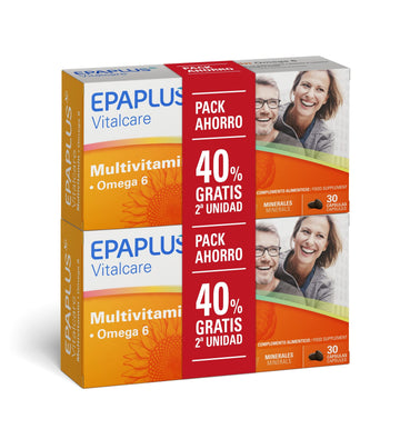 Epaplus Vital Multivitaminas 30 Cápsulas x 2 unidades