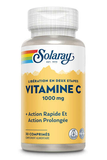 Solaray Small Vit.C 1000 Mg- 30 Comp A/R