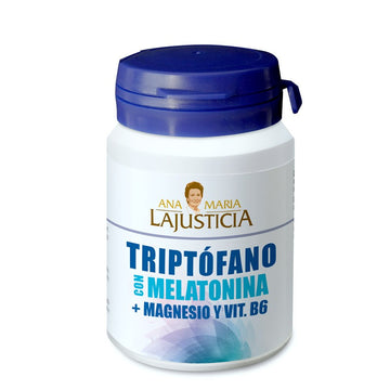 Triptófano con Mel + Magnesio + Vit. B6 LAJUSTICIA 60Comp