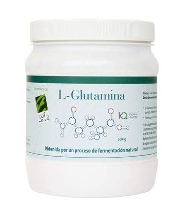 100% Natural L-Glutamina 504G 168 Dosis