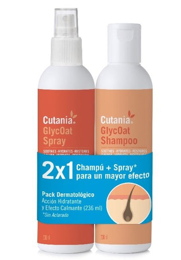 Vetnova Cutania M-Pack Champú y Spray 236ml x2