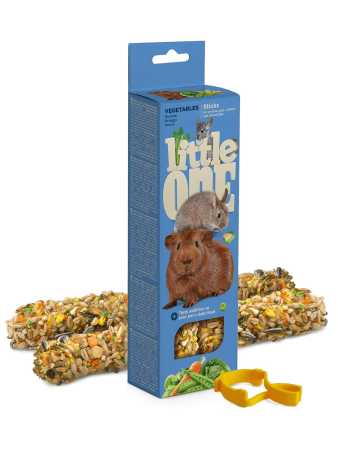 Little One Sticks Vegetales Conejo Chinchilla 8x120g