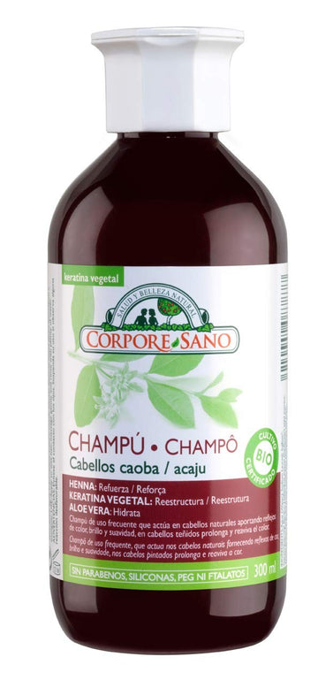 Corpore Sano Champú Cabellos Caoba 300 ml