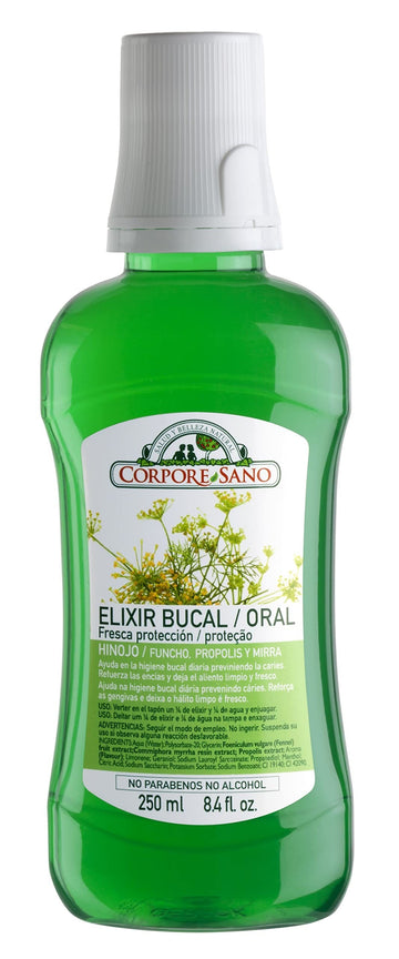 Corpore Sano Elixir Bucal Mirra, Própolis e Hinojo 250 ml
