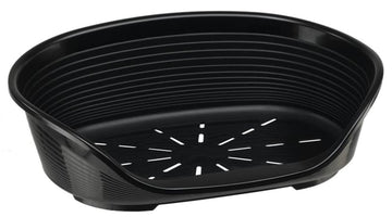 Ferplast Siesta Deluxe 12 Cesta Plástica Negra 5Kg