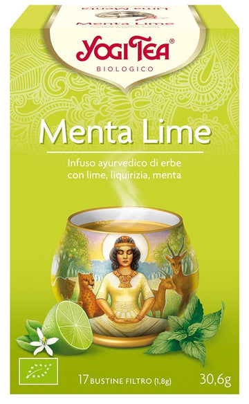 Yogi Tea Menta y Lima 17 Bolsitas