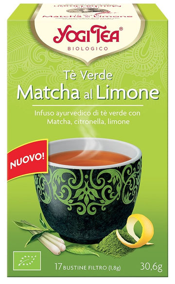 Yogi Tea Té Verde Matcha Limón 17 Bolsitas