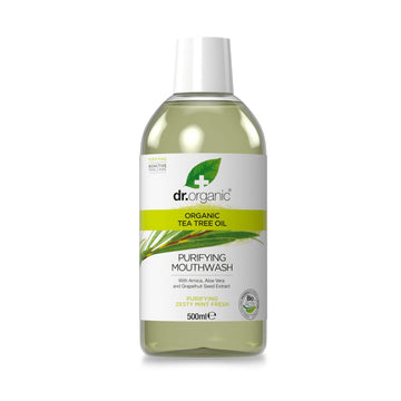 Dr. Organic Enjuague Bucal de Árbol de Té 500 ml