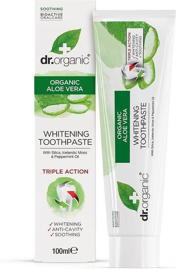 Dr. Organic Pasta de Dientes de Aloe Vera 100 ml