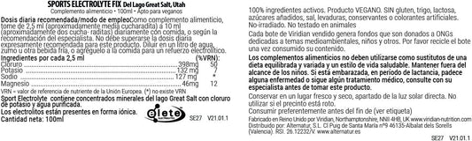 Viridian Sports Electrolyte Fix 100 ml