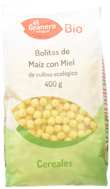 El Granero Integral Bolitas de Maíz Con Miel Bio 400 g