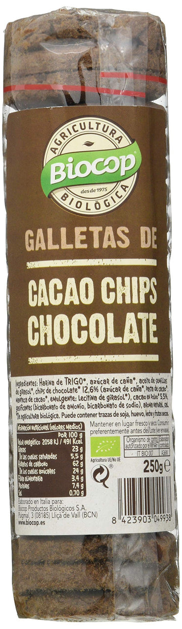 Biocop Galleta Cacao Chocolate Biocop 250 g