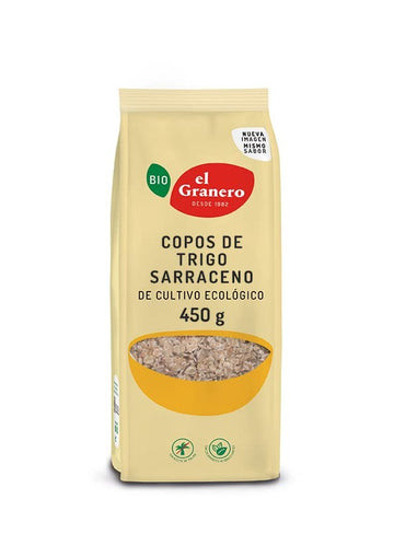 El Granero Integral Copos De Trigo Sarraceno Bio 450g