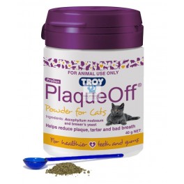 Swedencare PlaqueOff Gato Complemento Alimenticio en Polvo 40g