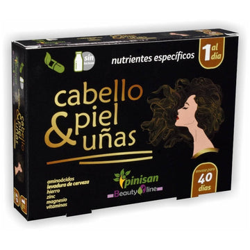 Pinisan Cabello Piel Uñas 40 Cápsulas