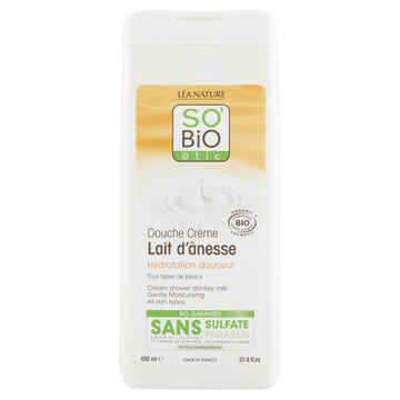 Sobio Gel De Ducha Hidratación Suave Leche De Burra Sobio 650ml