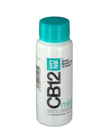 CB12 Aliento controlado 12 horas. Colutorio Halitosis 250 ml Menta suave
