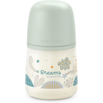 SUAVINEX Biberón Clásico 150ml T1M (Dreams Verde)