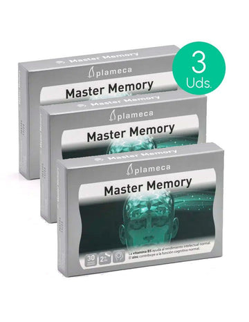 Plameca Master Memory 30 capsulas Pack 3