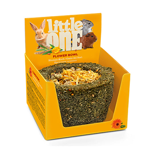 Little One Flower Bowl Treat-Toy 120g
