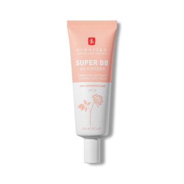 Erborian Super BB Cream - Base de maquillaje correctora de alta cobertura con FPS20 para piel irregular Tono Clair 40ml
