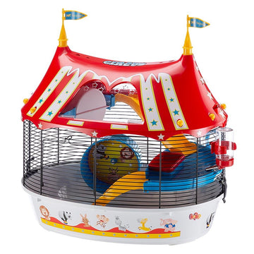 Ferplast Circus Fun Jaula para Hámsters Roja 1 ud