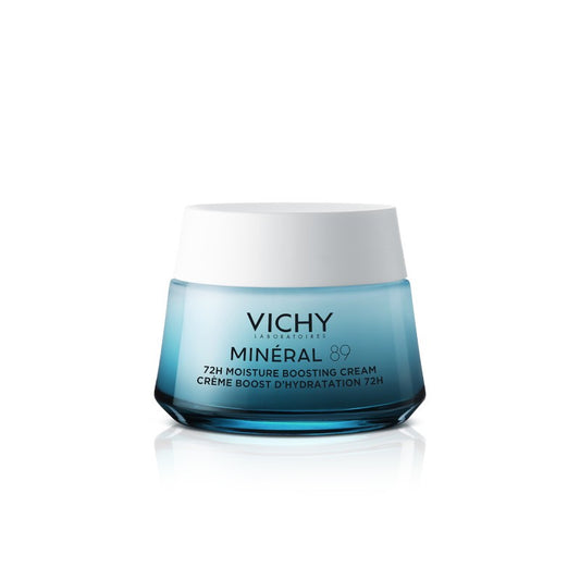 VICHY Minéral 89 Crema Potenciadora Hidratante 72H Ligera 50ml