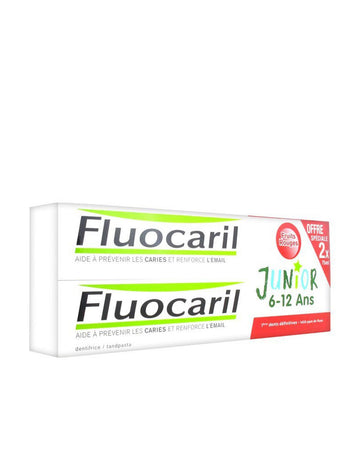 FLUOCARIL Junior Duplo Pasta Dentífrica Frutos Rojos 2x75ML