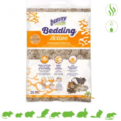 Bunny Bedding Active Lecho Natural 35L + 12.5L Regalo