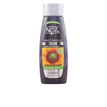 Natur Vital Mascarilla Coloursafe Negro 300 ml