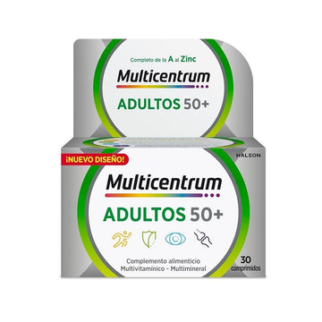 MULTICENTRUM Adultos 50+ (30 Comp) (Antes Select 50+)