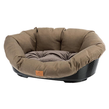 Ferplast Sofa 6 Tweed Marrón Cama para Mascotas 73x55x27cm