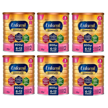 ENFAMIL Complete 2 Leche de Continuación PACK AHORRO 6x800gr