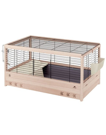 Ferplast Arena 100 Jaula para Conejos Negro y Beige 12kg