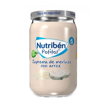 Nutriben Potito Arroz con Merluza 235g