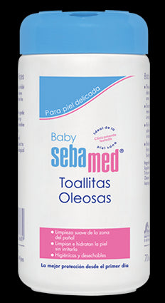 SEBAMED Baby Toallitas Oleosas 70 Unidades