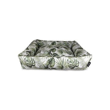 Lex&Max Cuna Jungle Cama Desenfundable Verde y Blanco 1kg