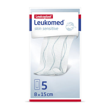 Leukoplast Leukomed Skin Sensitive 8 cm x 15 cm 5 unidades