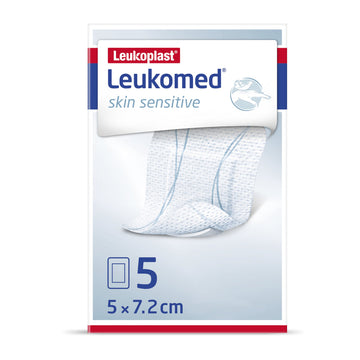 Leukoplast Leukomed Skin Sensitive 5 cm x 7,2 cm 5 unidades